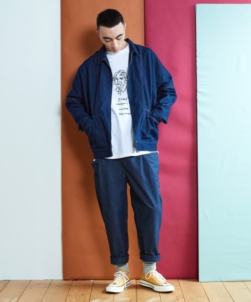 rehacer : Mr.Albert Wide L/S / ミスター アルバート ロングスリーブ Tシャツ（Tシャツ/カットソー）｜rehacer（レアセル）
