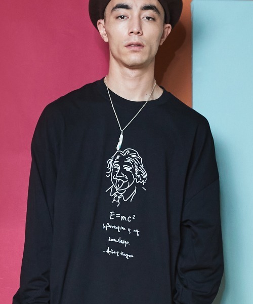 rehacer : Mr.Albert Wide L/S / ミスター アルバート ロングスリーブ Tシャツ（Tシャツ/カットソー）｜rehacer（レアセル）