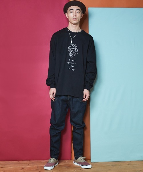 rehacer : Mr.Albert Wide L/S / ミスター アルバート ロングスリーブ Tシャツ（Tシャツ/カットソー）｜rehacer（レアセル）