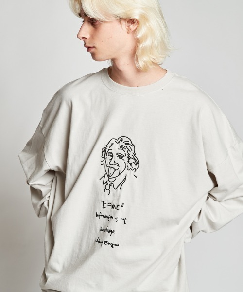 rehacer : Mr.Albert Wide L/S / ミスター アルバート ロングスリーブ Tシャツ（Tシャツ/カットソー）｜rehacer（レアセル）