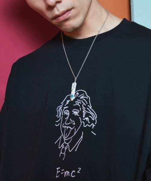 rehacer（レアセル）の「rehacer :  Mr.Albert  Wide L/S / ミスター アルバート ロングスリーブ Tシャツ（Tシャツ/カットソー・メンズ・ブラック/ホワイト/グレー・LARGE/MEDIUM/X-LARGE/SMALL）」の18枚目の写真