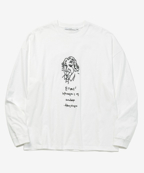 rehacer（レアセル）の「rehacer :  Mr.Albert  Wide L/S / ミスター アルバート ロングスリーブ Tシャツ（Tシャツ/カットソー・メンズ・ブラック/ホワイト/グレー・LARGE/MEDIUM/X-LARGE/SMALL）」の20枚目の写真