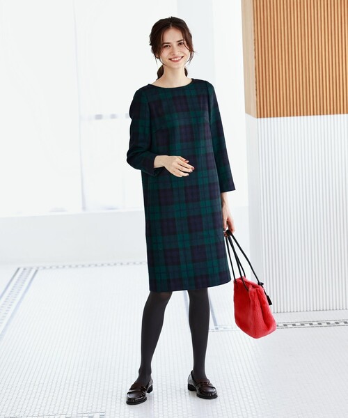 セール ボタニーブークレーサックドレス ワンピース Mackintosh Philosophy マッキントッシュ フィロソフィー のファッション通販 Zozotown