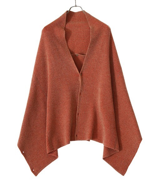 BALLAST ARK（バラストアーク）の「BALLAST ARK / バラストアーク：Multi Way Stripe Muffler：BA04-K002[AST]（ストール/ショール・メンズ・オレンジ系その他/ダークブラウン系/ダークオリーブ・FREE）」の11枚目の写真
