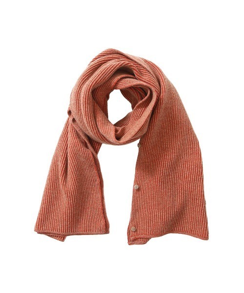 BALLAST ARK（バラストアーク）の「BALLAST ARK / バラストアーク：Multi Way Stripe Muffler：BA04-K002[AST]（ストール/ショール・メンズ・オレンジ系その他/ダークブラウン系/ダークオリーブ・FREE）」の13枚目の写真