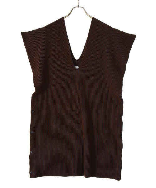 BALLAST ARK（バラストアーク）の「BALLAST ARK / バラストアーク：Multi Way Stripe Muffler：BA04-K002[AST]（ストール/ショール・メンズ・オレンジ系その他/ダークブラウン系/ダークオリーブ・FREE）」の19枚目の写真