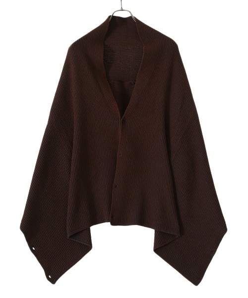 BALLAST ARK（バラストアーク）の「BALLAST ARK / バラストアーク：Multi Way Stripe Muffler：BA04-K002[AST]（ストール/ショール・メンズ・オレンジ系その他/ダークブラウン系/ダークオリーブ・FREE）」の20枚目の写真