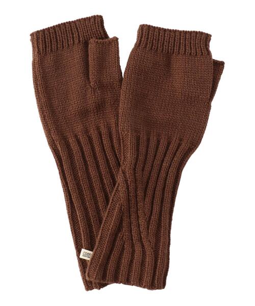 coen（コーエン）の「リブニットアームウォーマー（手袋・レディース・ブラック/オレンジ系その他/グレー/マスタード/ナチュラル・FREE）」の15枚目の写真