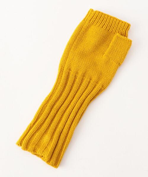 coen（コーエン）の「リブニットアームウォーマー（手袋・レディース・ブラック/オレンジ系その他/グレー/マスタード/ナチュラル・FREE）」の12枚目の写真