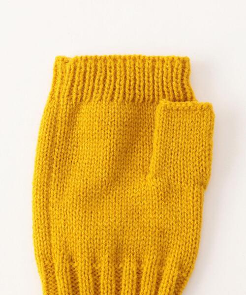 coen（コーエン）の「リブニットアームウォーマー（手袋・レディース・ブラック/オレンジ系その他/グレー/マスタード/ナチュラル・FREE）」の11枚目の写真