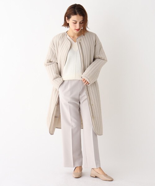 OPAQUE.CLIP（オペークドットクリップ）の「◆スクエアフラットパンプス（パンプス・レディース・ブラック/ベージュ/オフホワイト・01/02/03）」の6枚目の写真