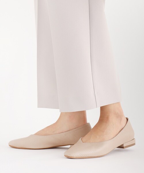 OPAQUE.CLIP（オペークドットクリップ）の「◆スクエアフラットパンプス（パンプス・レディース・ブラック/ベージュ/オフホワイト・01/02/03）」の19枚目の写真