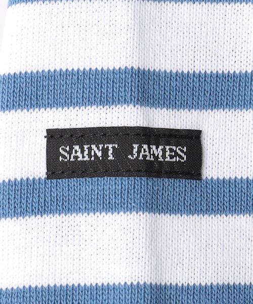 SAINT JAMES（セントジェームス）の「<SAINT JAMES (セントジェームス)> ウェッソン ボーダー カットソー 22（Tシャツ/カットソー・レディース・ホワイト/ブラック/ライトピンク/ケリー/コバルトブルー・3/1）」の22枚目の写真