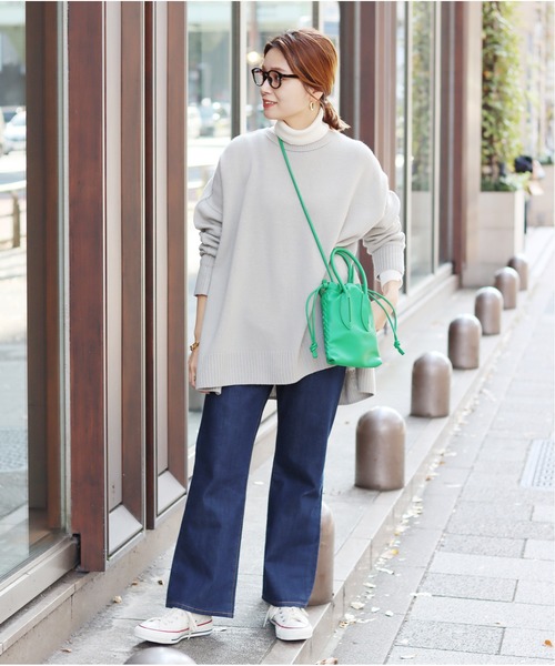 JOURNAL STANDARD（ジャーナルスタンダード）の「フレアデニム（デニムパンツ・レディース・ネイビー・40/38/36）」の21枚目の写真