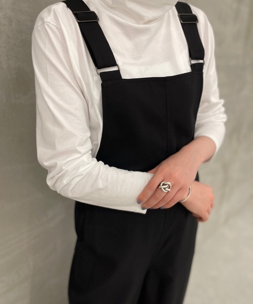 BEARDSLEY（ビアズリー）の「サロペット（サロペット/オーバーオール・レディース・ブラック・FREE）」の3枚目の写真