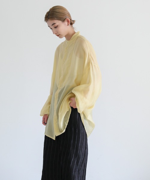 select MOCA（セレクトモカ）の「ノースリーブクリンクルセットアップ（セットアップ・レディース・ブラック/ブルー/グレイッシュベージュ・FREE）」の22枚目の写真