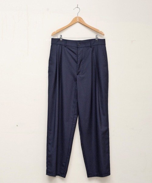 CAMIEL FORTGENS(カミエル フォートへンス)の「【CAMIEL FORTGENS】 suit pants wool woven / navy(スラックス・メンズ・ネイビー・SMALL/MEDIUM)」の5枚目の写真