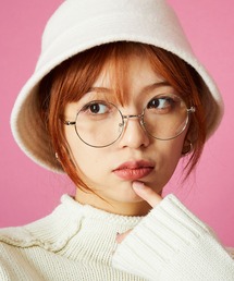 MEMENTISM（メメントイズム）の「ユニセックスデザイン クリアレンズサングラス 伊達メガネ リムレスメガネ（メガネ）」