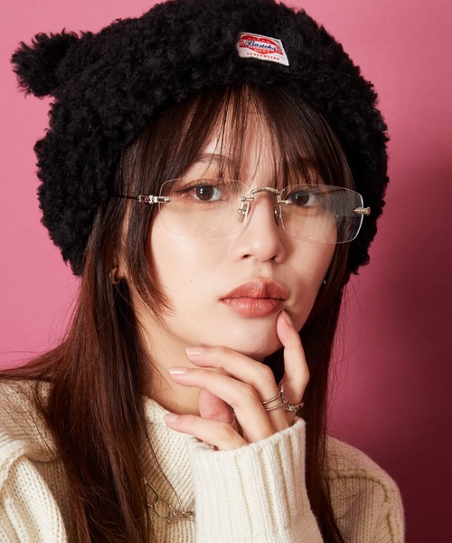 MEMENTISM(メメントイズム)の「ユニセックスデザイン クリアレンズサングラス 伊達メガネ リムレスメガネ(メガネ・レディース・N/G/R/D/P/K/J/Q/B/L/A/T/S/M/I/H/F/C/E/O/その他3/その他2/V/その他1/U/W/Z/X/Y/その他6/その他4/その他5/その他7/ゴールド/シルバー/ゴールド系1/シルバー系その他/ゴールド系2/シルバー系その他2/シルバー系その他4/ゴールド系その他2/ブラック系1/シルバー系その他3/その他8・FREE)」の1枚目の写真