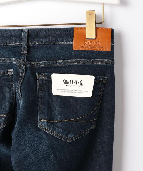 SOMETHING（サムシング）の「＜SOMETHING (サムシング)＞ LISA フレア デニム パンツ（デニムパンツ・レディース・ライトブルー/ネイビー・XS/M/S）」の11枚目の写真