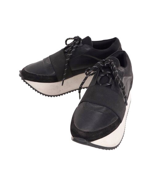 ELENDEEK（エレンディーク）の「プラットフォームスニーカー（スニーカー・レディース・ミント/ネイビー/ブラック/カーキ/ライトベージュ・2/1/3）」の14枚目の写真