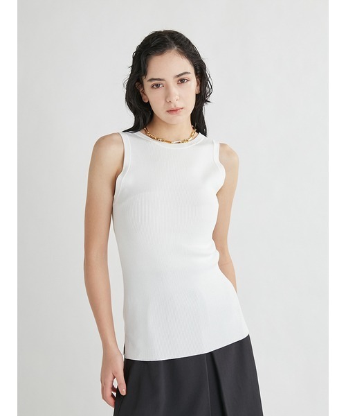 セール 前後2wayシルク混ニットタンク ニット セーター Mila Owen ミラオーウェン のファッション通販 Zozotown