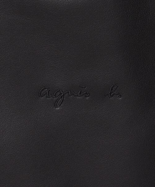 agnes b.（アニエスベー）の「PETER トートバッグ (PAH02－01)（トートバッグ・メンズ・ブラック・FREE）」の4枚目の写真