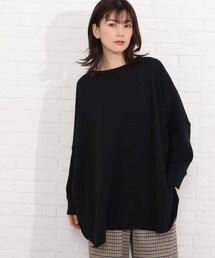 SHOO・LA・RUE | 裏毛起毛BIGシルエットトップス(Tシャツ/カットソー)