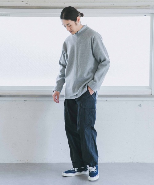 URBAN RESEARCH DOORS（アーバンリサーチドアーズ）の「リップストップミリタリートラウザー（その他パンツ・メンズ・グレー/ネイビー・40/38）」の15枚目の写真