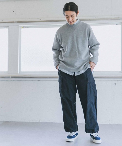 URBAN RESEARCH DOORS（アーバンリサーチドアーズ）の「リップストップミリタリートラウザー（その他パンツ・メンズ・グレー/ネイビー・40/38）」の10枚目の写真