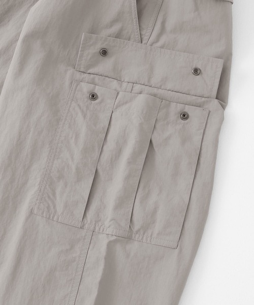 URBAN RESEARCH DOORS（アーバンリサーチドアーズ）の「リップストップミリタリートラウザー（その他パンツ・メンズ・グレー/ネイビー・40/38）」の17枚目の写真