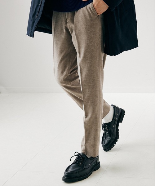 EDIFICE（エディフィス）の「TOP サキソニー ストレッチ スリムテーパードパンツ（その他パンツ・メンズ・ブラック/ネイビー/カーキ/ベージュ系その他・SMALL/MEDIUM/LARGE）」の5枚目の写真