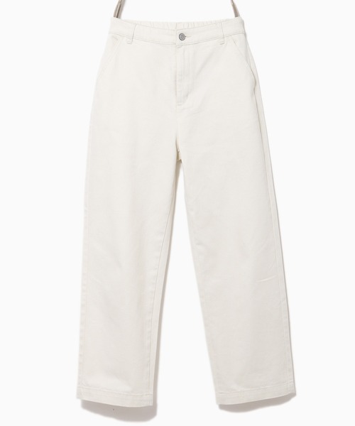 Honeys（ハニーズ）の「デニムストレートパンツ（デニムパンツ・レディース・インディゴブルー/ブルー/アイボリー/モカ/グリーン系その他・SS/S/M/L）」の10枚目の写真