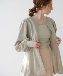 Crisp | ラウンドヘムボリュームシャツ(シャツ/ブラウス)