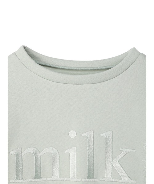 DURAS（デュラス）の「ｍｉｌｋスウェットトップス（スウェット・レディース・ホワイト/ピンク/ミント・FREE）」の7枚目の写真