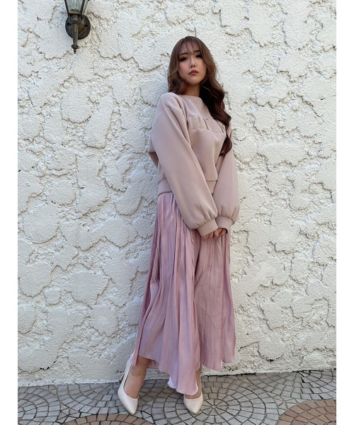 DURAS（デュラス）の「ｍｉｌｋスウェットトップス（スウェット・レディース・ホワイト/ピンク/ミント・FREE）」の14枚目の写真