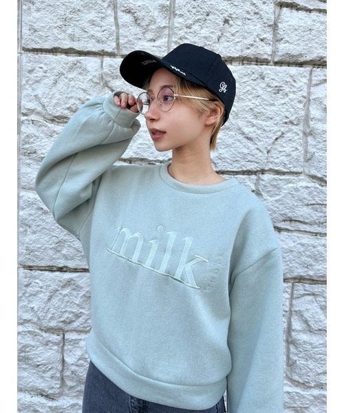 DURAS（デュラス）の「ｍｉｌｋスウェットトップス（スウェット・レディース・ホワイト/ピンク/ミント・FREE）」の19枚目の写真