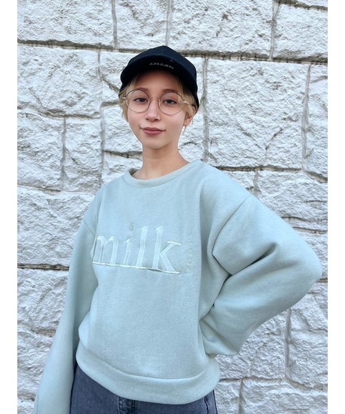 DURAS（デュラス）の「ｍｉｌｋスウェットトップス（スウェット・レディース・ホワイト/ピンク/ミント・FREE）」の21枚目の写真