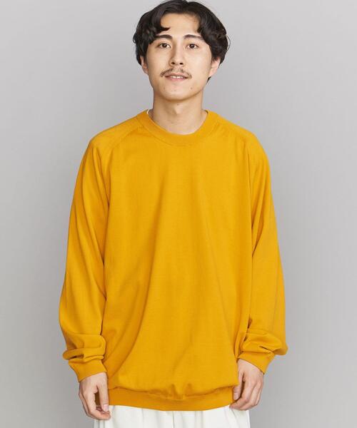 BEAUTY&YOUTH UNITED ARROWS(ビューティーアンドユースユナイテッドアローズ)の「BY GIZA コットン リラックス ニット -ウォッシャブル-(ニット/セーター・メンズ・ライトグレー/ブラック/イエロー/ホワイト・S/M/L/XL/XXL)」の15枚目の写真