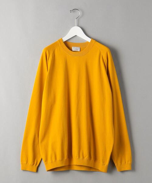 BEAUTY&YOUTH UNITED ARROWS(ビューティーアンドユースユナイテッドアローズ)の「BY GIZA コットン リラックス ニット -ウォッシャブル-(ニット/セーター・メンズ・ライトグレー/ブラック/イエロー/ホワイト・S/M/L/XL/XXL)」の17枚目の写真