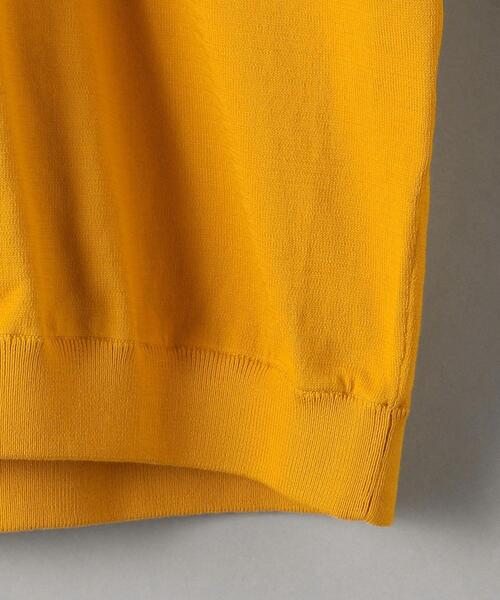 BEAUTY&YOUTH UNITED ARROWS(ビューティーアンドユースユナイテッドアローズ)の「BY GIZA コットン リラックス ニット -ウォッシャブル-(ニット/セーター・メンズ・ライトグレー/ブラック/イエロー/ホワイト・S/M/L/XL/XXL)」の21枚目の写真