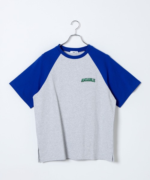 WEGO(ウィゴー)の「WEGO/グラフィックラグランBIGT(Tシャツ/カットソー・レディース・ダークグリーン/ブルー/イエロー/ブラック・SMALL/MEDIUM)」の19枚目の写真