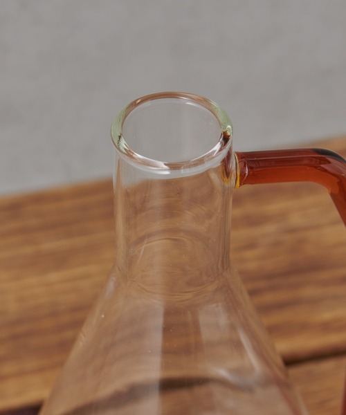BIRTHDAY BAR（バースデイバー）の「【welms.】Flask Vase フラスコ 花瓶（フラワーベース・レディース・クリア/クリアブラウン・フリー）」の7枚目の写真