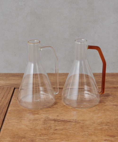 BIRTHDAY BAR（バースデイバー）の「【welms.】Flask Vase フラスコ 花瓶（フラワーベース・レディース・クリア/クリアブラウン・フリー）」の11枚目の写真