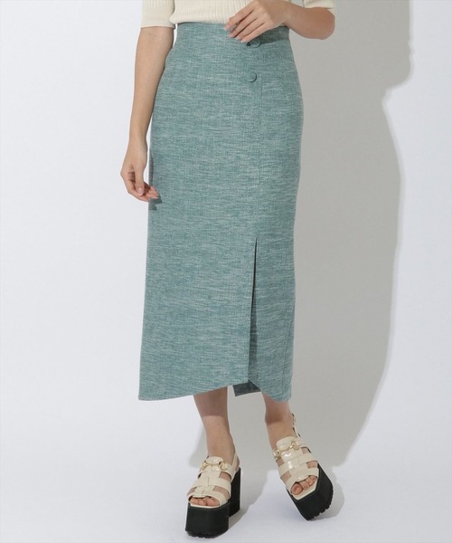 REDYAZEL（レディアゼル）の「コルセットベルト×タイトスカート（スカート・レディース・オレンジ/グリーン/グレー・SMALL/MEDIUM/XS）」の14枚目の写真