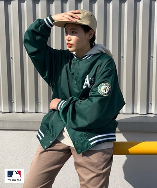 セール Mlb Team スタジアムブルゾン スタジャン Rodeo Crowns Wide Bowl ロデオクラウンズワイドボウル のファッション通販 Zozotown