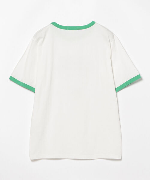 BeAMS DOT(ビームスドット)の「【WEB限定】BeAMS DOT / ロゴ リンガー Tシャツ(Tシャツ/カットソー・レディース・サックスブルー/グリーン・FREE)」の17枚目の写真