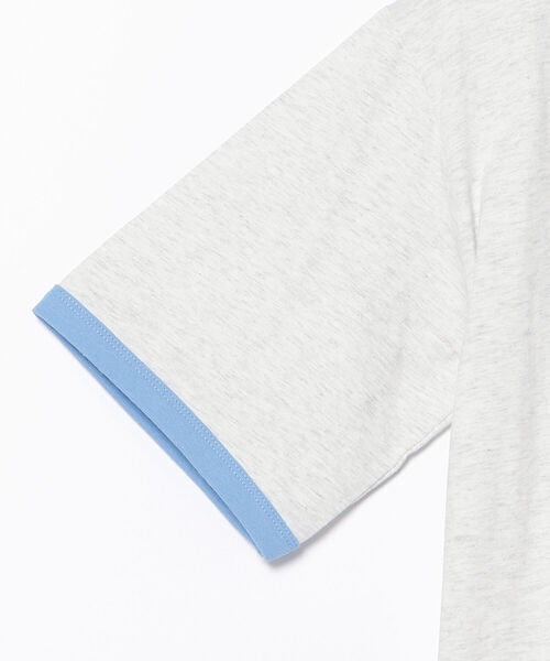 BeAMS DOT(ビームスドット)の「【WEB限定】BeAMS DOT / ロゴ リンガー Tシャツ(Tシャツ/カットソー・レディース・サックスブルー/グリーン・FREE)」の21枚目の写真