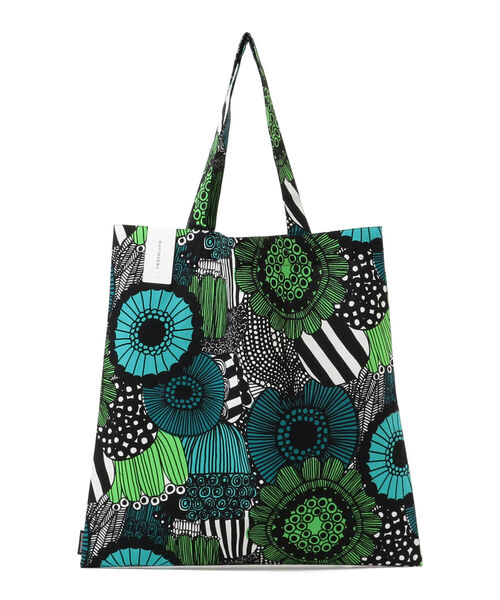 marimekko(マリメッコ)の「marimekko / ファブリックバッグ トート(トートバッグ・レディース・ブラック/グリーン/その他・ONE SIZE)」の3枚目の写真