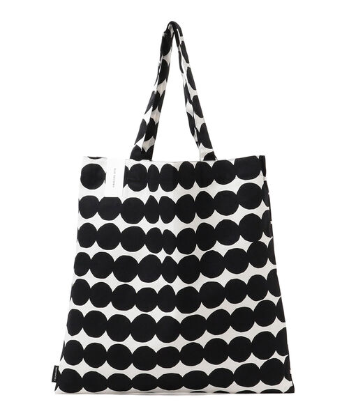 marimekko(マリメッコ)の「marimekko / ファブリックバッグ トート(トートバッグ・レディース・ブラック/グリーン/その他・ONE SIZE)」の1枚目の写真